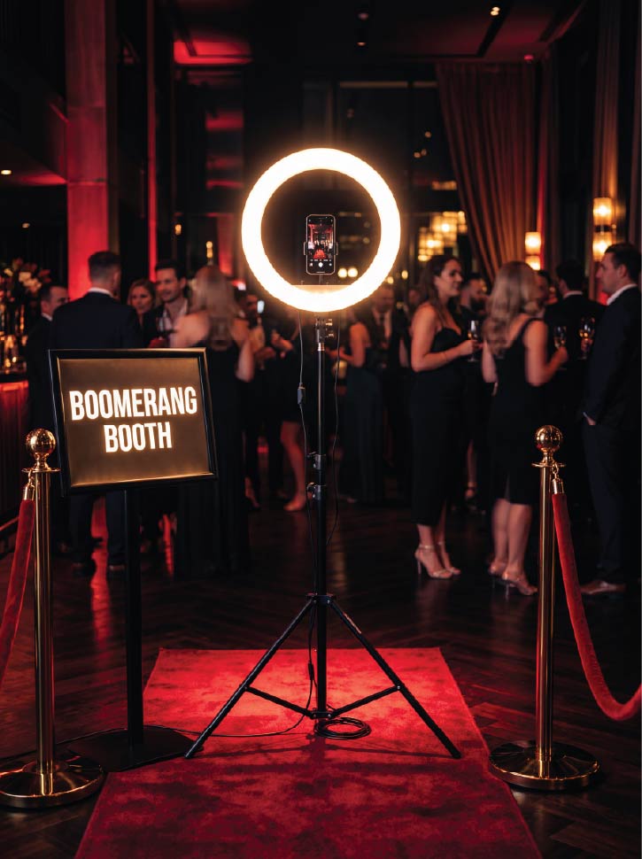 GIF and boomerang photo booth rental in Dubai